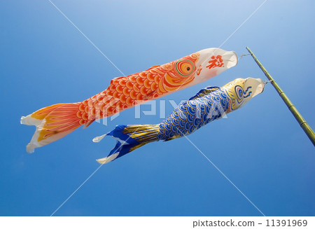 Japanese kites, Children's Day, Japanese kites, Children's Day, 11391969