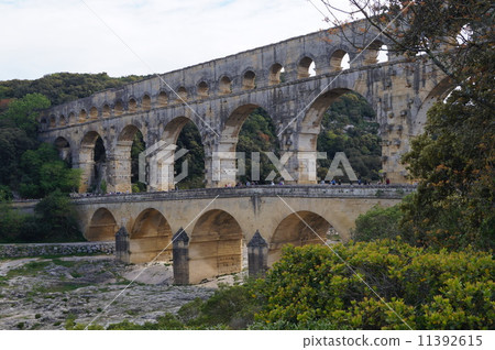 法國世界遺產Pon du Girl 11392615