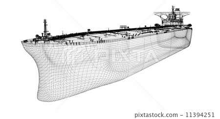 Tanker crude oil carrier ship 11394251