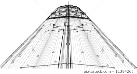 Tanker crude oil carrier ship 11394265