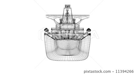 Tanker crude oil carrier ship 11394266