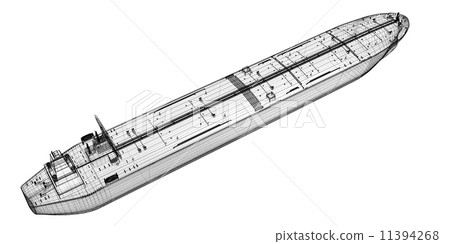 Tanker crude oil carrier ship 11394268