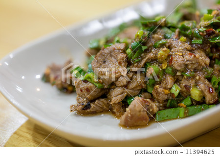 Minced pork restaurant in Thailand 11394625