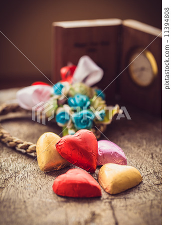 Valentines Day background with red hearts Valentines Day background with red hearts 11394808