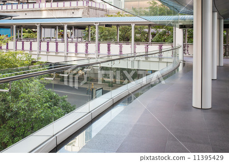 diminishing corridor, bridge interior 11395429