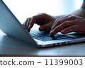 BusinessBusiness woman typing on a laptop.  woman typing on a laptop.  11399003