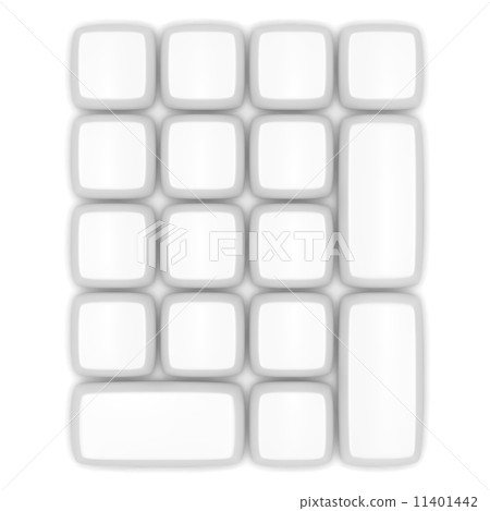 Blank keypad 11401442
