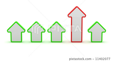 Big red arrow 11402077