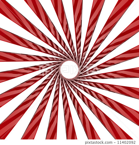 White and red twirl White and red twirl 11402092