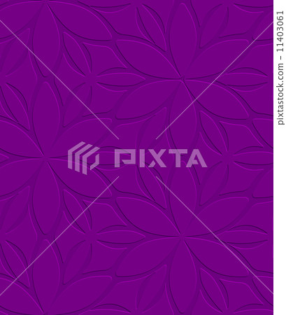 Purple floral ornament embossed seamless Purple floral ornament embossed seamless 11403061