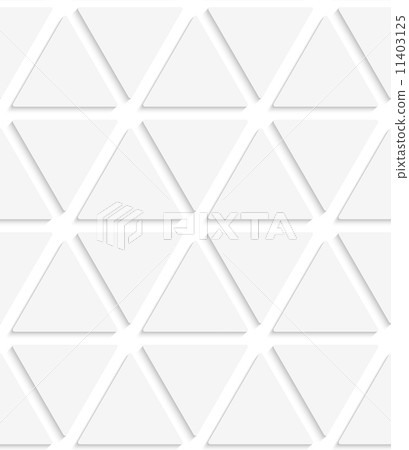 White triangular simple seamless White triangular simple seamless 11403125