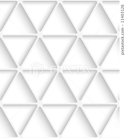 White triangular net seamless 11403126
