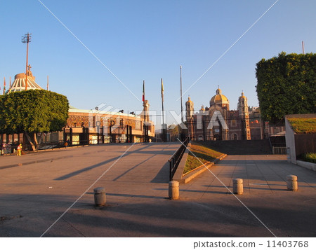 Mexican City Morning Guadalupe Temple 11403768