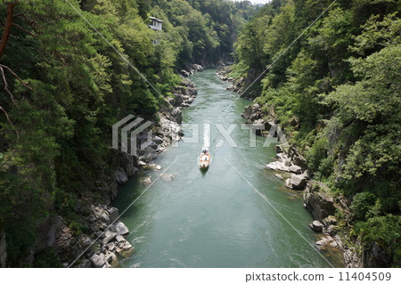 Tenryu Gora Tenryu Line downhill ship Tenryu Gora Tenryu Line downhill ship 11404509