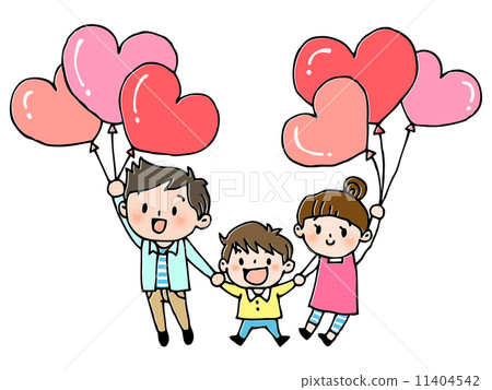 Happy family, family of three Happy family, family of three 11404542