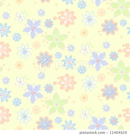 Seamless pattern with flowers Seamless pattern with flowers 11404829