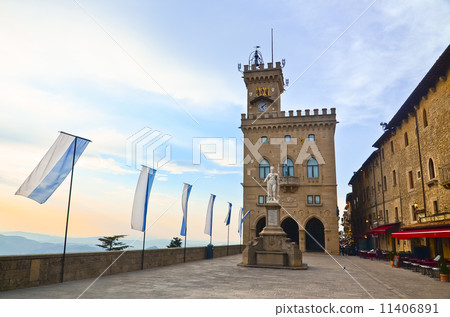 Central square of San Marino 11406891