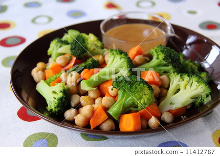 Warm vegetable salad Warm vegetable salad 11412787