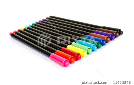 colorful marker pens 11413248