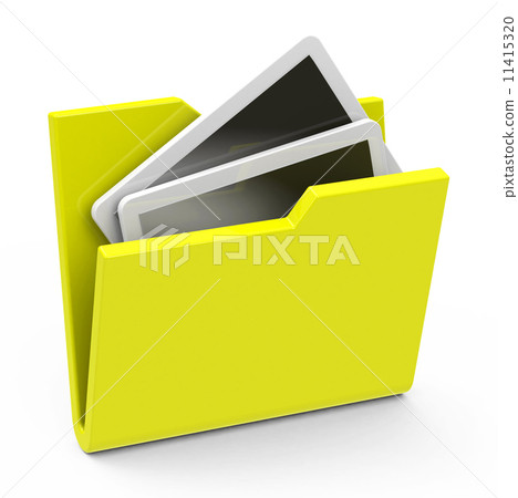 the yellow folder 11415320