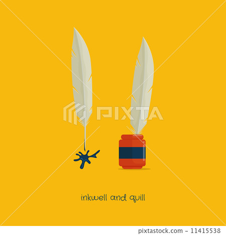 Inkwell and Quill Inkwell and Quill 11415538