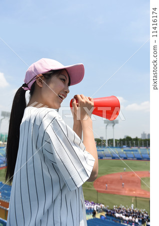 女子歡呼棒球 女子歡呼棒球 11416174