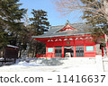 赤城神社在冬天 11416637