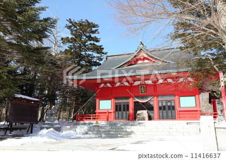 Akagi Shrine in winter Akagi Shrine in winter 11416637