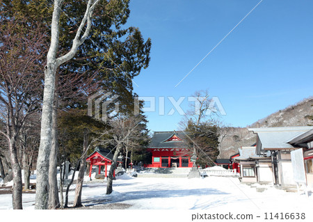 Akagi Shrine in winter Akagi Shrine in winter 11416638