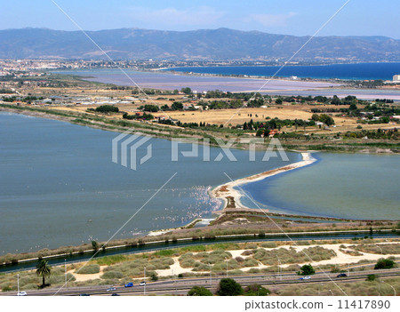 Cagliari capital of the island Sardinia Italy 11417890
