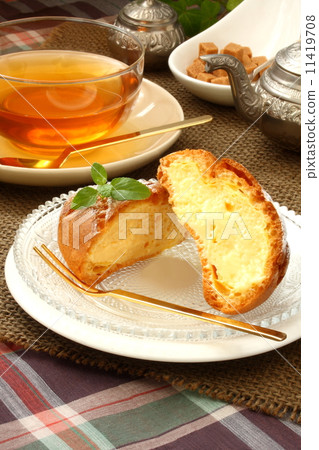 紫色奶油糖果茶時間 11419708