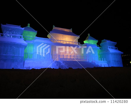 雪節的夜視圖 11420280