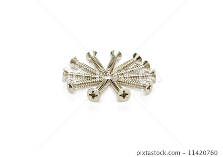 screws on white 11420760