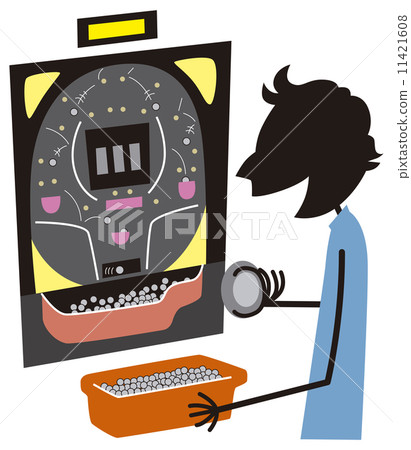 A man who plays pachinko 11421608