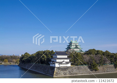 Nagoya castle and Kiyozu oar Nagoya castle and Kiyozu oar 11421672