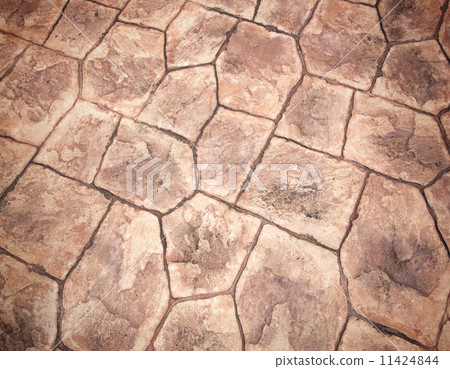 Old pavement background pattern. Slip walkways concrete Old pavement background pattern. Slip walkways concrete 11424844