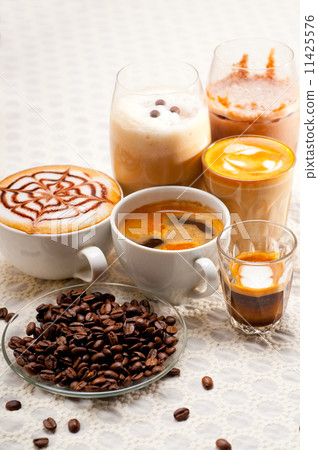 selection of different coffee type 11425576