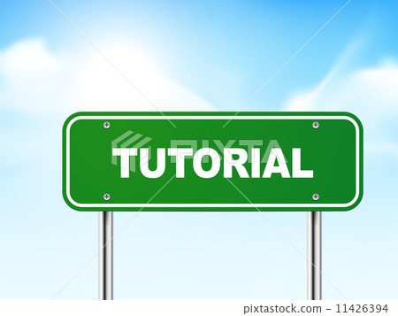 3d tutorial road sign 11426394