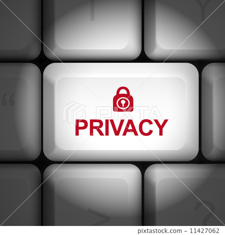 privacy policy concept with computer keyboard-插圖素材 [11427062] - PIXTA圖庫