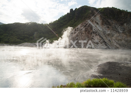Noboribetsu Onsen Yuke Mori Yumeru漂流Ooyu這個溫泉有點熱,無法進入 Noboribetsu Onsen Yuke Mori Yumeru漂流Ooyu這個溫泉有點熱,無法進入 11428939