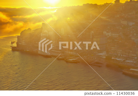 hill with old town of Porto, Portugal 11430036