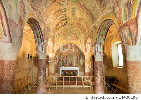 Danse Macabre fresco, Hrastovlje, Slovenia. 11430190