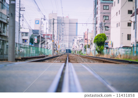 電車軌道 電車軌道 11431858