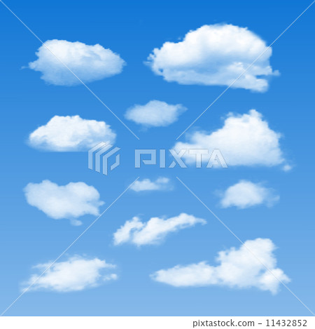 Vector Collection of Cloud Symbols 11432852