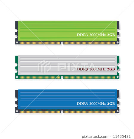 Set of DDR3 memory modules Set of DDR3 memory modules 11435481
