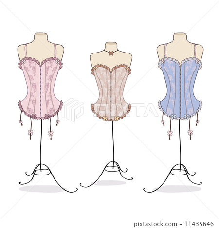 Variety of sexy vintage corsets Variety of sexy vintage corsets 11435646