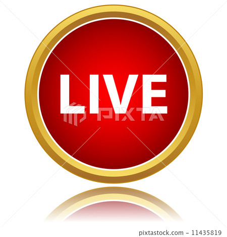 Vector Button Live 11435819