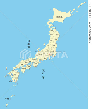 Map of Japan Map of Japan 11436118