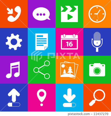 Mobile Applications Icons 11437270