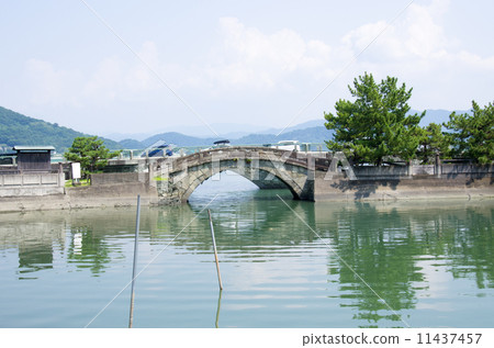 View of Furobashi Bridge in Wakaura 11437457